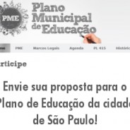 Plano de Educação de São Paulo: envie sua proposta!