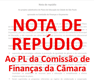 Nota de repúdio ao PL do PME